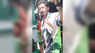 Ночная охота на кальмара в Hua Hin лодка тайского капітана и огни над морем вместо фонарных столбов