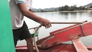 Таиланд Хуахин видео инструкция как правильно ловить рыбу в море у городского пирса