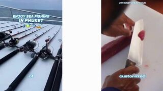 Enjoy sea fishing in Phuket насладитесь морской рыбалкой на Пхукете у островов и рифов