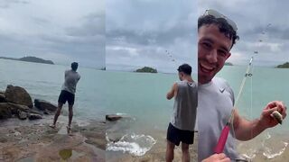 Морская рыбалка на Пхукете Thailand ловим морскую рыбу у тропических островов