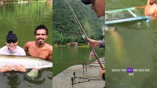 Phuket Thailand arapaima рыбалка на гигантскую арапайму в таиландском пруду на Пхукете