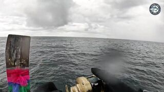 Khao Lak Таиланд шторм и солнце giant и diamond trevally плюс queenfish в одном выходе