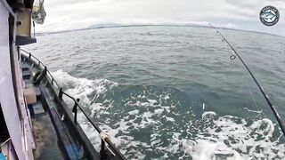 Khao Lak Таиланд шторм и солнце giant и diamond trevally плюс queenfish в одном выходе