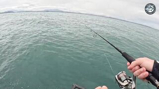 Khao Lak Таиланд шторм и солнце giant и diamond trevally плюс queenfish в одном выходе