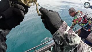 Khao Lak Таиланд шторм и солнце giant и diamond trevally плюс queenfish в одном выходе