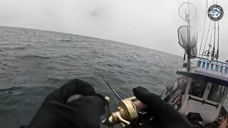 Khao Lak Таиланд шторм и солнце giant и diamond trevally плюс queenfish в одном выходе