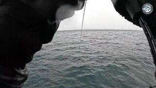 Khao Lak Таиланд шторм и солнце giant и diamond trevally плюс queenfish в одном выходе