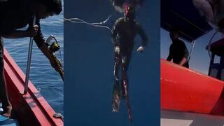 Spearfishing trip Khao Lak морская рыбалка в Таиланде с ружьем у рифов и скал