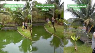 Рыбалка в Таиланде заколдованный пруд в Khao Lak продолжение истории загадочного водоема