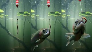 Mekong catfish мощная поклевка сома на наживку и тяжелая речная рыбалка