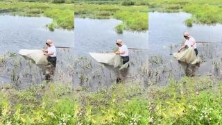 Гигантский невод в море как десятки метров сетей меняют прибрежную рыбалку