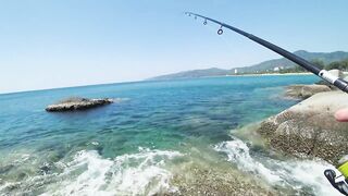 Поклевки отдай спиннинг морская рыбалка в Таиланде на Пхукете спиннинг Kaida Gallant