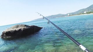 Поклевки отдай спиннинг морская рыбалка в Таиланде на Пхукете спиннинг Kaida Gallant