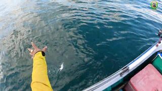 Морской джиг у островка Hon Lao рядом с Mui Ne рыба клюет почти без пауз эмоции зашкаливают