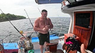 Мы в шоке 100 кг рыбы лучшая морская рыбалка на Пхукете марлины и тунцы словно обезумели