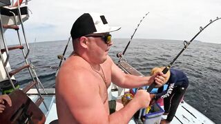 Мы в шоке 100 кг рыбы лучшая морская рыбалка на Пхукете марлины и тунцы словно обезумели