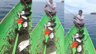 Micro jigging Philippines микроджиг по прибрежной рыбе и легкие снасти для моря