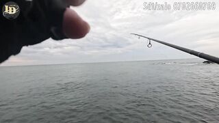 Rock fishing в Mũi Né береговая рыбалка по скалам на Ashino SuperFrog и плетню PE