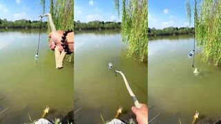 Какую рыбу можно наловить в национальные выходные в Китае рыбаки сходят с ума на дамбе