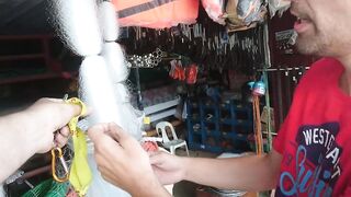 Филиппины серьезная рыбалка намечается начинаем с магазина и подготовки снастей к морю