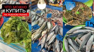 Что можно купить на рыбном рынке на Филиппинах морская еда свежая рыба и местные деликатесы