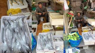 Шанхай: рыбу ремень можно купить прямо на улице и тут же приготовить по местному рецепту