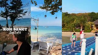 Лучший пляж для снорклинга на Koh Samet прозрачная вода цветные рыбы и кораллы у берега