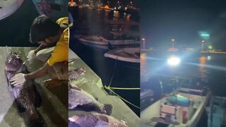 Вечерний улов на Thoddoo Maldives морская рыбалка у берега и рыба к ужину на острове