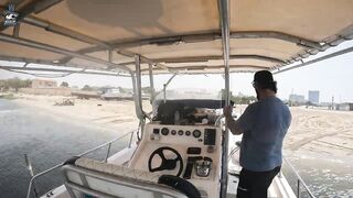 Рыбалка в Ajman в самый жаркий день года поиск лучших мест на берегу залива