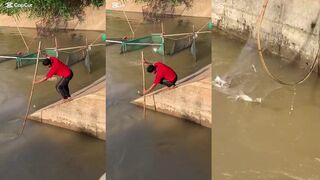 Реальная рыбалка под плотиной, течение бьёт в спину а поклёвки следуют одна за другой