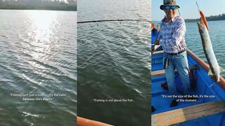 Иногда лучшая терапия - это удочка катушка приманка и открытая вода без лишних слов и людей