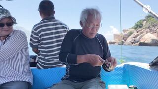 Robinson Cam Ranh fishing relax - тихая рыбалка в бухте и полное отпускное настроение