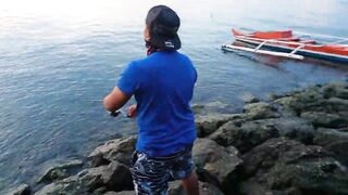 Новый spot в Cebu пробная рыбалка и первые поклевки на недавно найденной точке