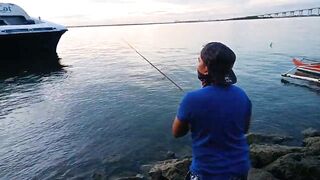 Новый spot в Cebu пробная рыбалка и первые поклевки на недавно найденной точке