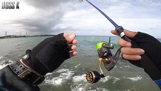 Spot hunting Toledo City Cebu поиск новых мест для рыбалки с deadbait jigs и скальных бросков