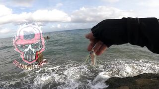 Spot hunting Toledo City Cebu поиск новых мест для рыбалки с deadbait jigs и скальных бросков