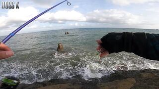Spot hunting Toledo City Cebu поиск новых мест для рыбалки с deadbait jigs и скальных бросков