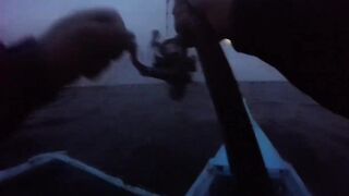 Cordova Cebu, мощные удары рыбы при вертикальном джиге морская рыбалка воровски тянет к океану