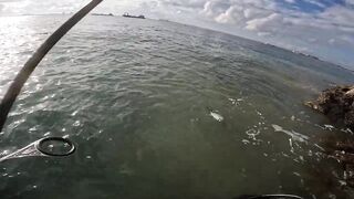 Talakitok Sa Umaga ультралайт рыбалка в Cebu по утреннему морскому хищнику на тонкие снасти