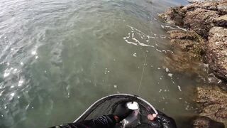 Talakitok Sa Umaga ультралайт рыбалка в Cebu по утреннему морскому хищнику на тонкие снасти