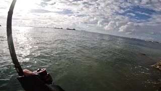 Talakitok Sa Umaga ультралайт рыбалка в Cebu по утреннему морскому хищнику на тонкие снасти