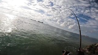 Talakitok Sa Umaga ультралайт рыбалка в Cebu по утреннему морскому хищнику на тонкие снасти