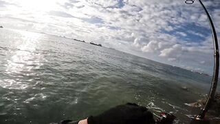 Talakitok Sa Umaga ультралайт рыбалка в Cebu по утреннему морскому хищнику на тонкие снасти