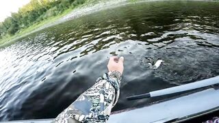 Рыбалка с ночёвкой на Днепре - прокачанная лодка, уха под луной и байки у костра