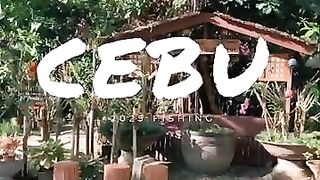 Cebu resort морская рыбалка на территории отеля и вечерние забросы с пирса у волнореза