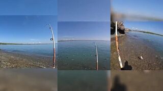 Fish on на Кубе морская рыбалка в Карибском море и первый снаппер уже на борту