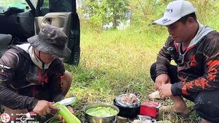 Челлендж 7 дней рыбалки на реке Сайгон, день 4 на новой очищенной точке