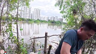 Челлендж 7 дней рыбалки на реке Сайгон, день 4 на новой очищенной точке