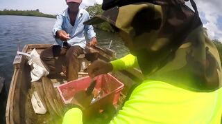 Грандиозный трофей от друга: подводная охота на Кубе и крупная рыба прямо со скал и рифов