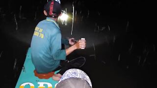 Соктранг Вьетнам: ночная донная рыбалка на поставушки и первый речной монстр